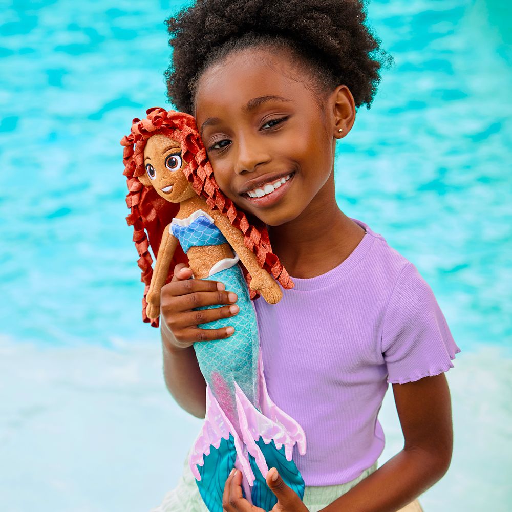 Disney Ariel Plush Doll – The Little Mermaid – Live Action Film – 18''