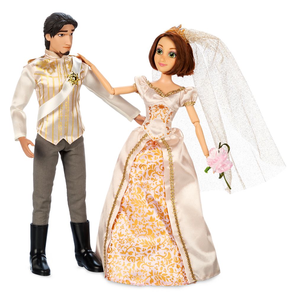 Disney Rapunzel And Eugene Wedding Doll Set – Tangled
