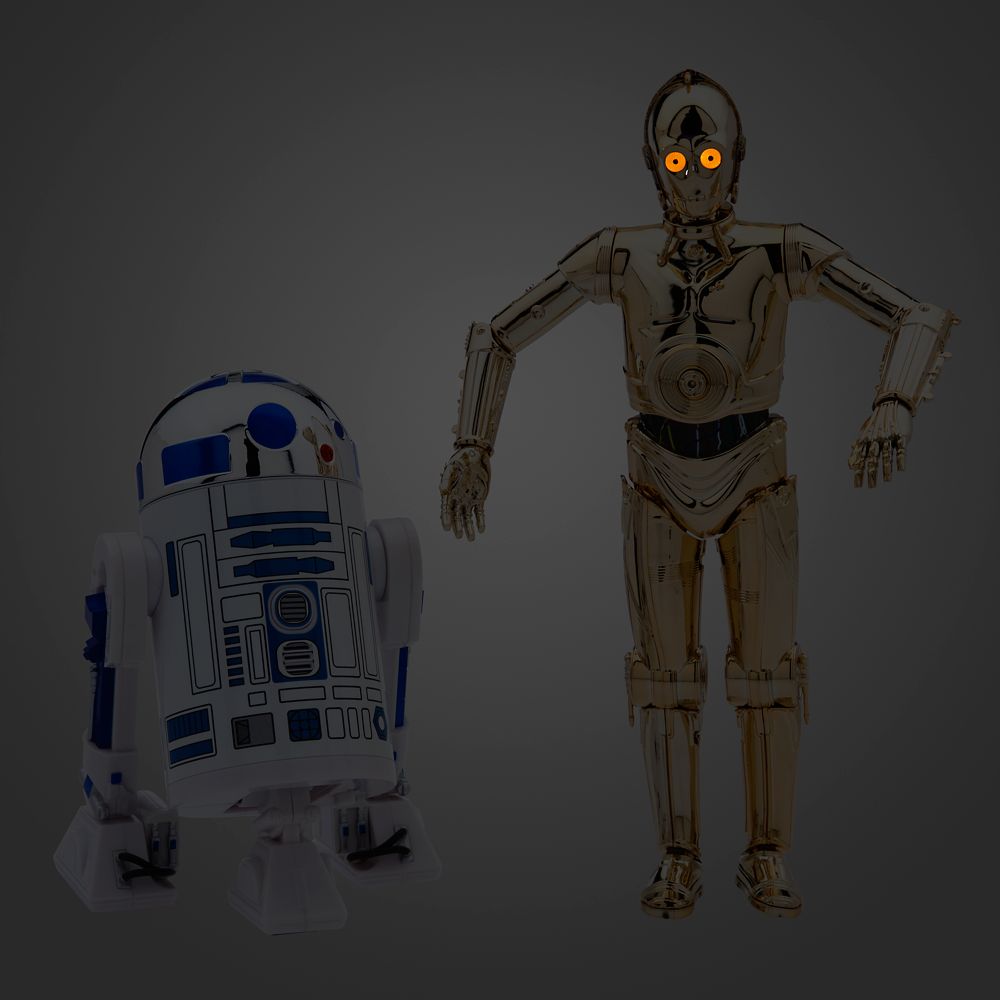 Disney C-3PO And R2-D2 Talking Action Figure Set – Classic Edition – Star Wars