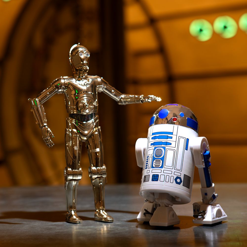 Disney C-3PO And R2-D2 Talking Action Figure Set – Classic Edition – Star Wars