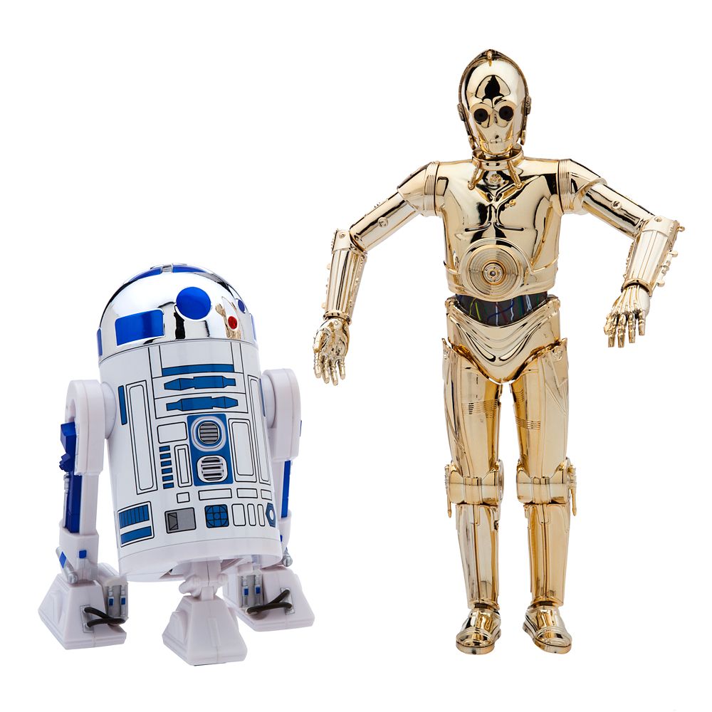 Disney C-3PO And R2-D2 Talking Action Figure Set – Classic Edition – Star Wars
