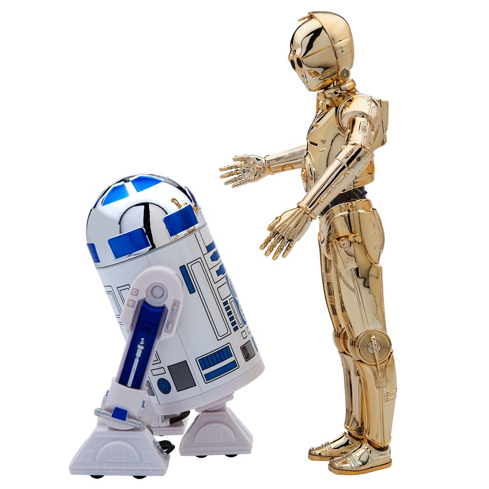 Disney C-3PO And R2-D2 Talking Action Figure Set – Classic Edition – Star Wars