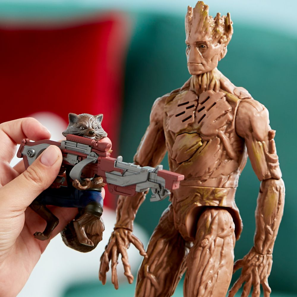 Disney Groot & Rocket Talking Action Figure Set – Guardians Of The Galaxy Vol. 3