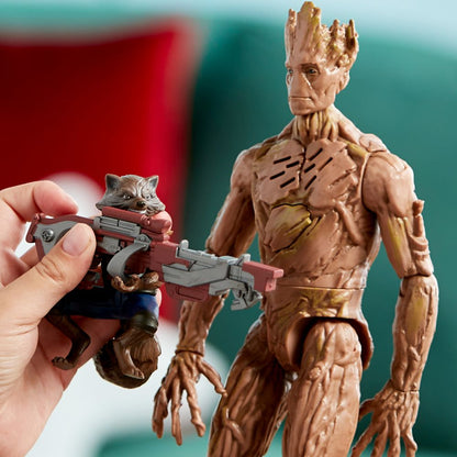 Disney Groot & Rocket Talking Action Figure Set – Guardians Of The Galaxy Vol. 3