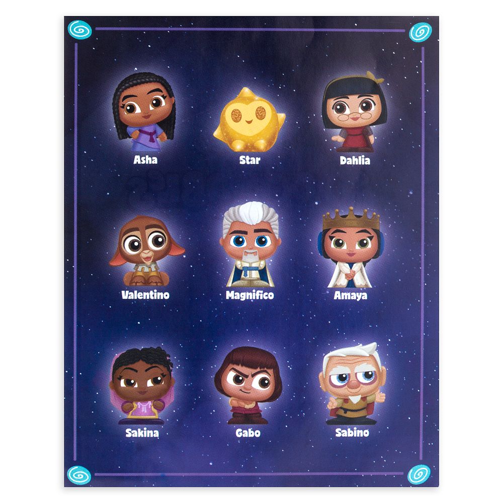  Wish Disney Doorables Collection Peek Figure Set