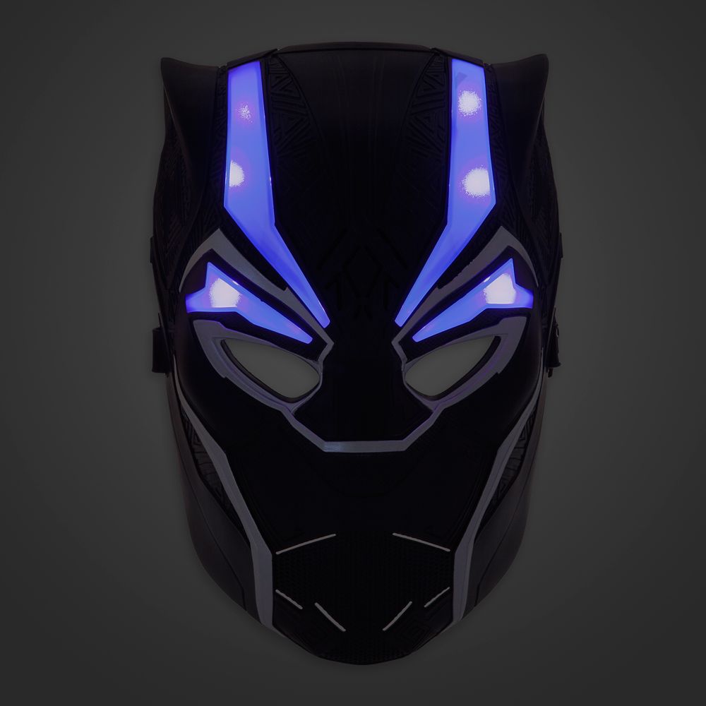 Disney Black Panther Light-Up Mask With Sound For Kids