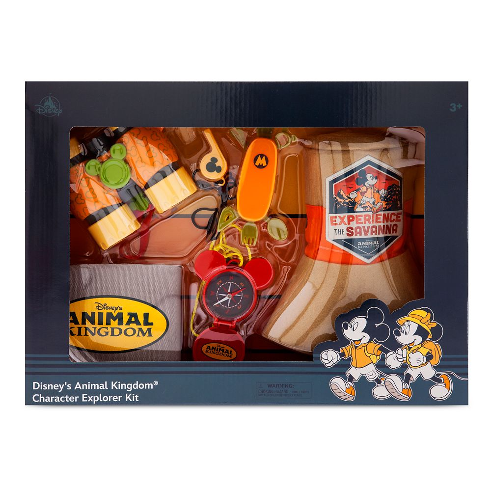  Mickey Mouse Disney's Animal Kingdom Character Explorer Kit
