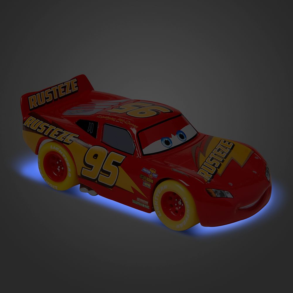 Disney Cars Light-Up Pullback Die Cast Set