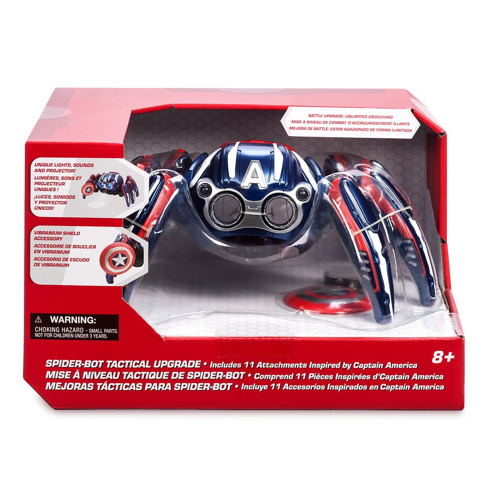 Disney Captain America Spider-Bot Tactical Upgrade