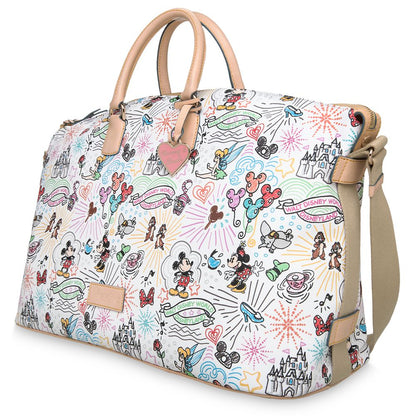  Disney Sketch Weekender Bag By Dooney & Bourke