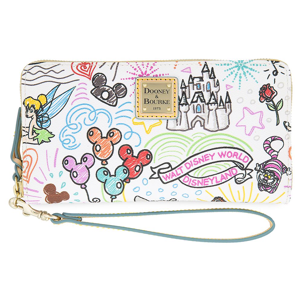  Disney Sketch Wallet By Dooney & Bourke