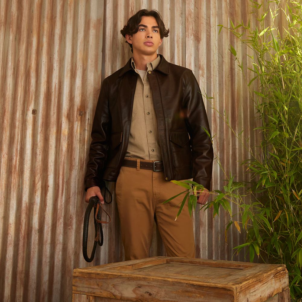 Disney Indiana Jones Leather Jacket For Adults