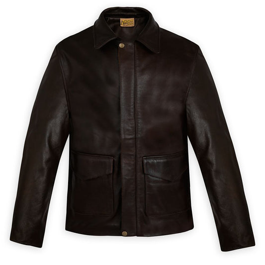 Disney Indiana Jones Leather Jacket For Adults
