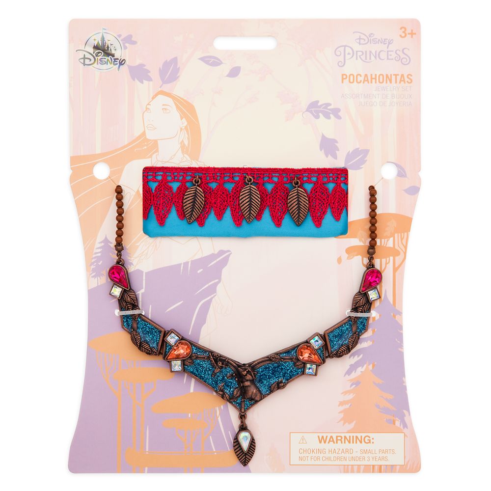 Disney Pocahontas Costume Jewelry Set For Kids