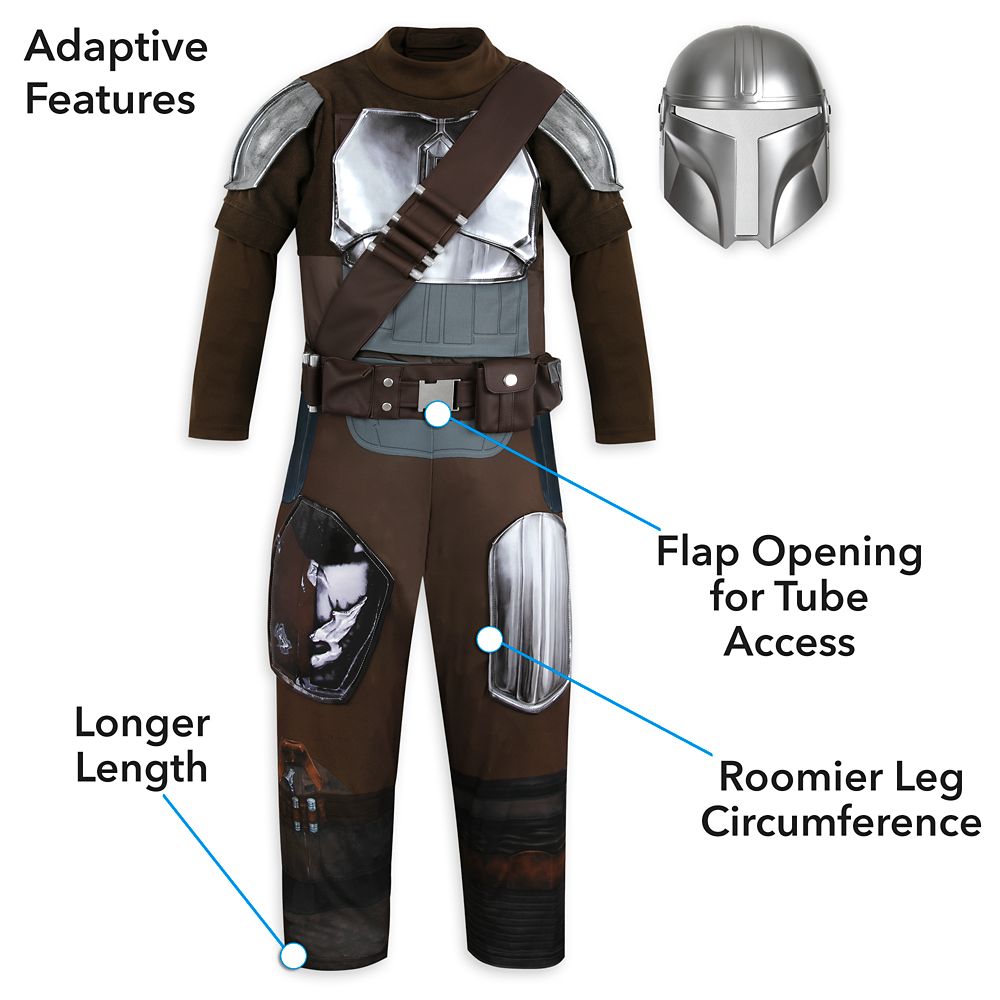 Disney Star Wars: The Mandalorian Adaptive Costume For Kids