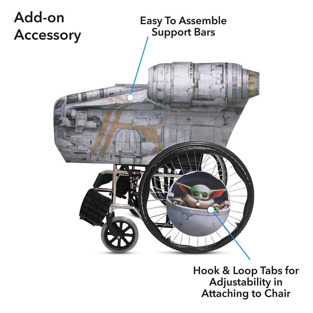 Disney Star Wars: The Mandalorian Wheelchair Cover Set
