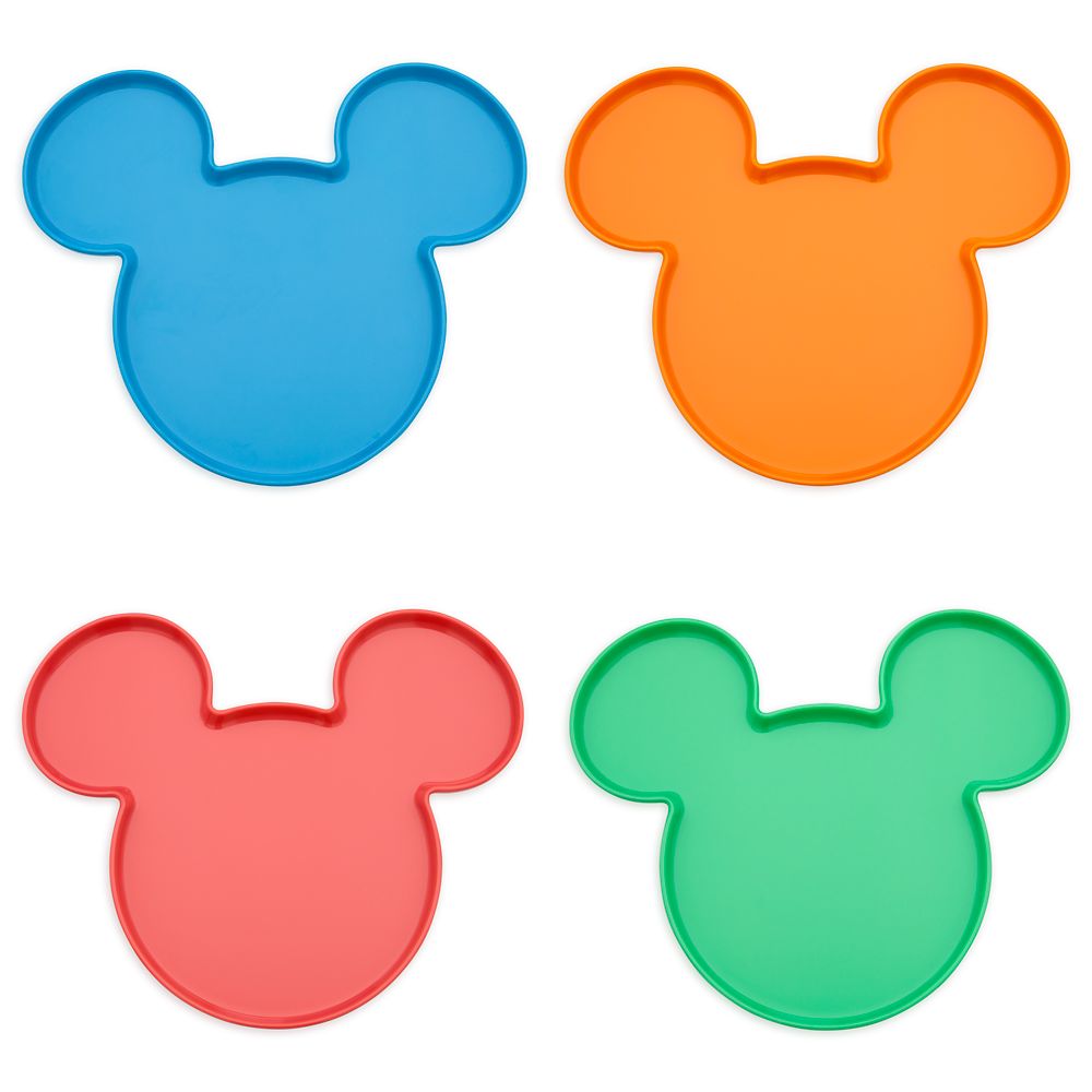 Disney Mickey Mouse Icon Melamine Plate Set