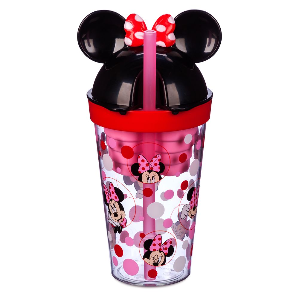 Disney Minnie Mouse Tumbler With Snack Cup And Straw