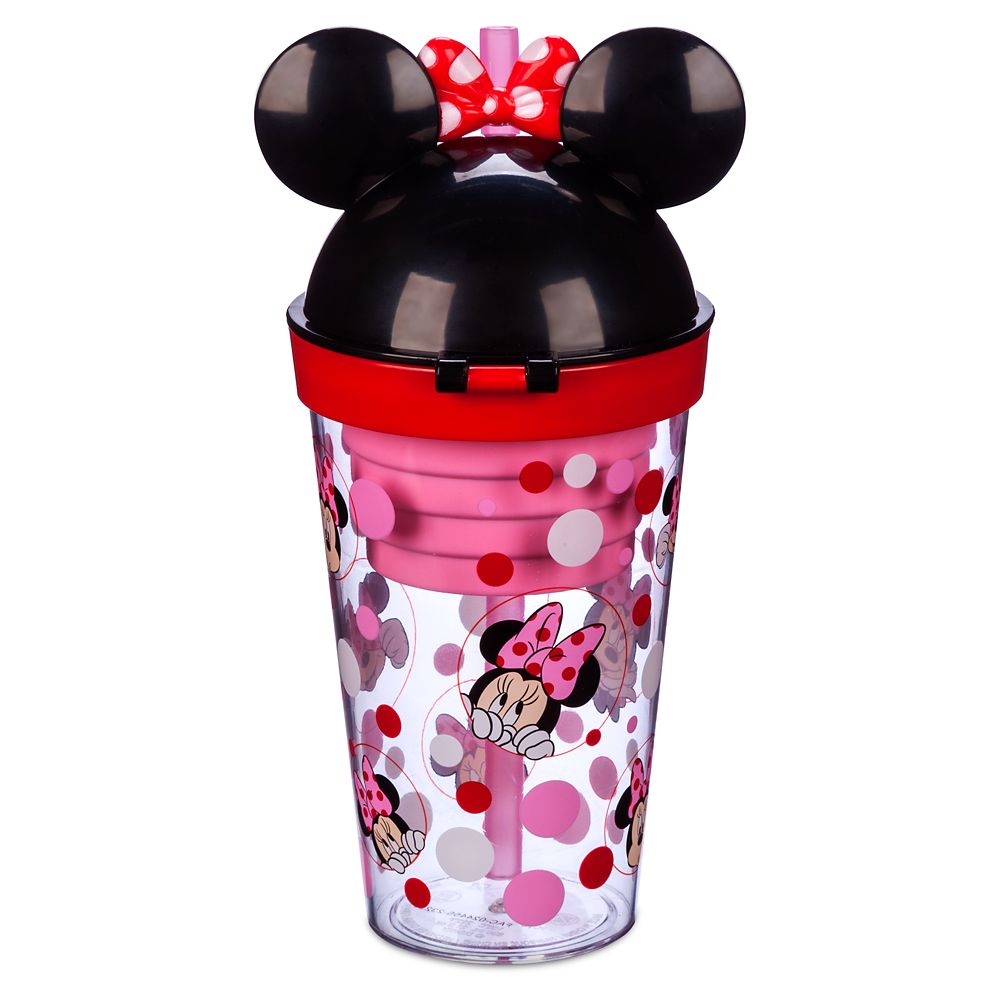 Disney Minnie Mouse Tumbler With Snack Cup And Straw