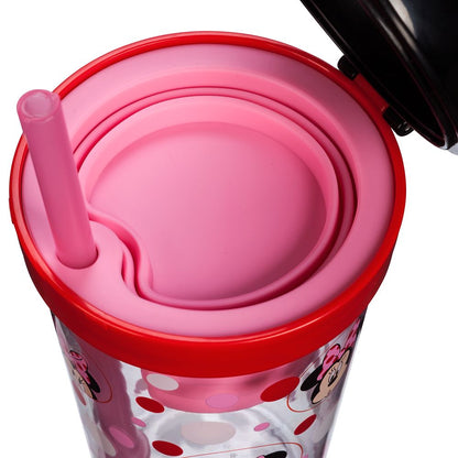 Disney Minnie Mouse Tumbler With Snack Cup And Straw