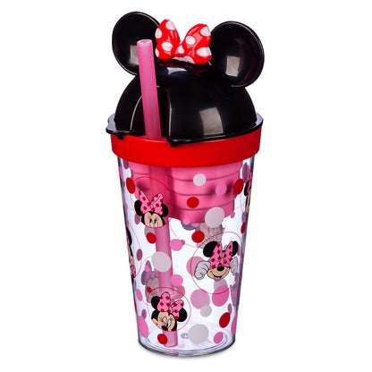 Disney Minnie Mouse Tumbler With Snack Cup And Straw