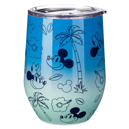Disney Mickey Mouse And Minnie Mouse Summer Stainless Steel Tumbler
