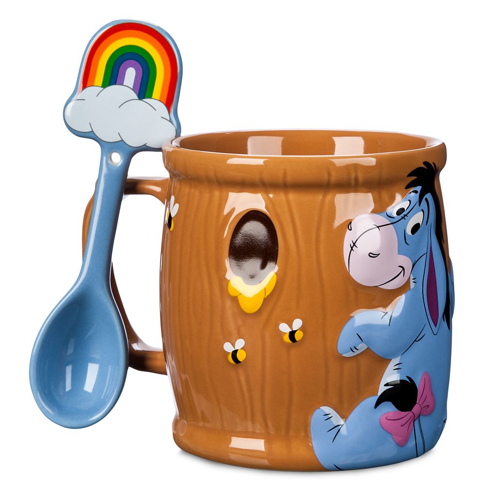 Disney Eeyore Mug With Spoon