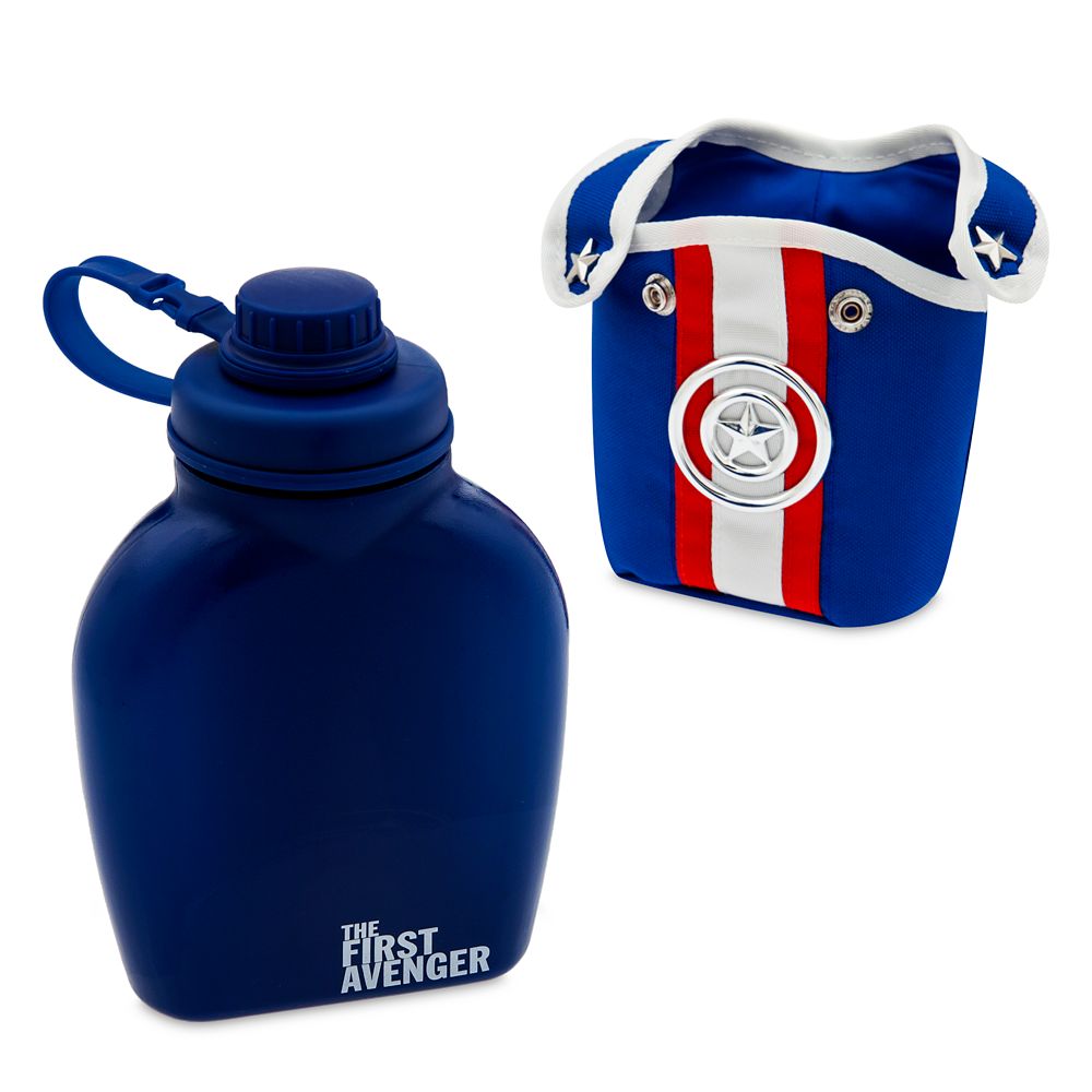 Disney Captain America Canteen With Cover