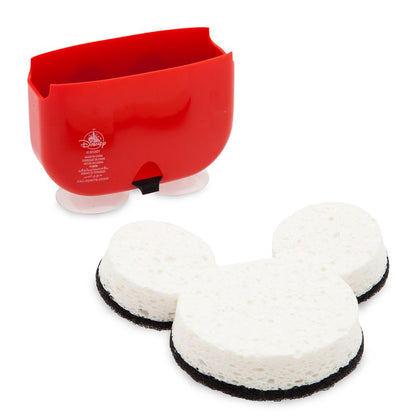 Disney Mickey Mouse Kitchen Sponge And Holder