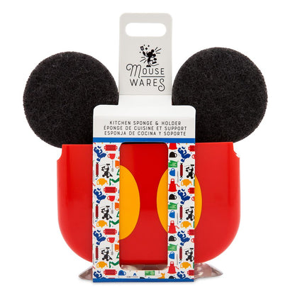 Disney Mickey Mouse Kitchen Sponge And Holder