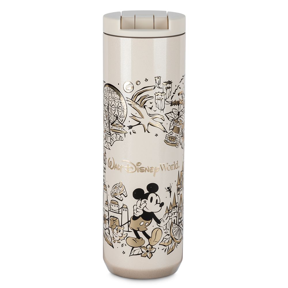  Walt Disney World Stainless Steel Starbucks® Water Bottle