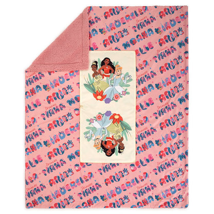  Disney Princess Blanket Pillow