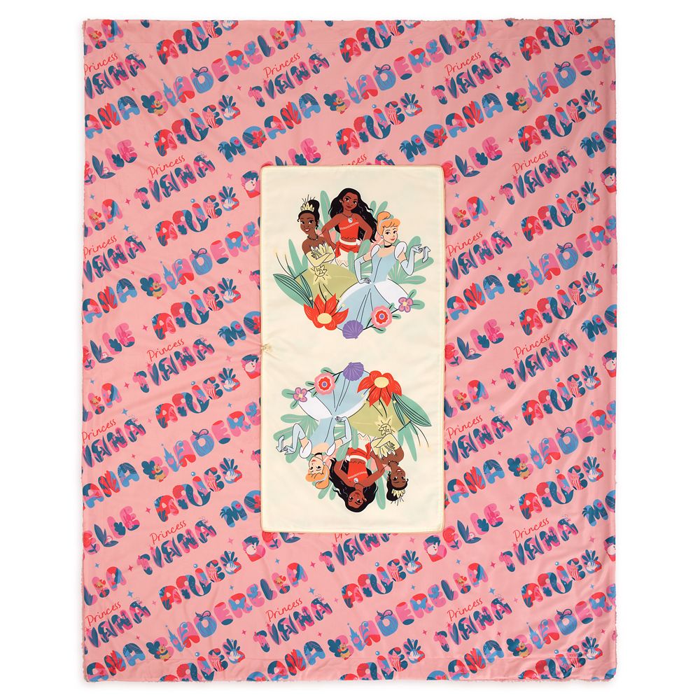  Disney Princess Blanket Pillow
