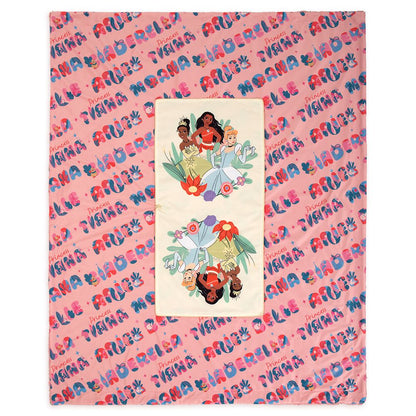  Disney Princess Blanket Pillow