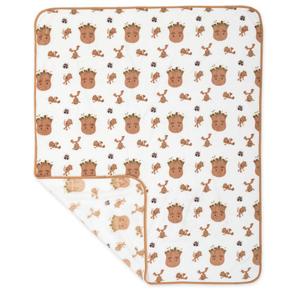 Disney Groot And Rocket Fleece Throw – Guardians Of The Galaxy