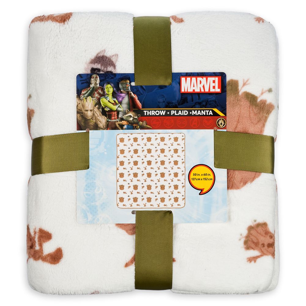 Disney Groot And Rocket Fleece Throw – Guardians Of The Galaxy