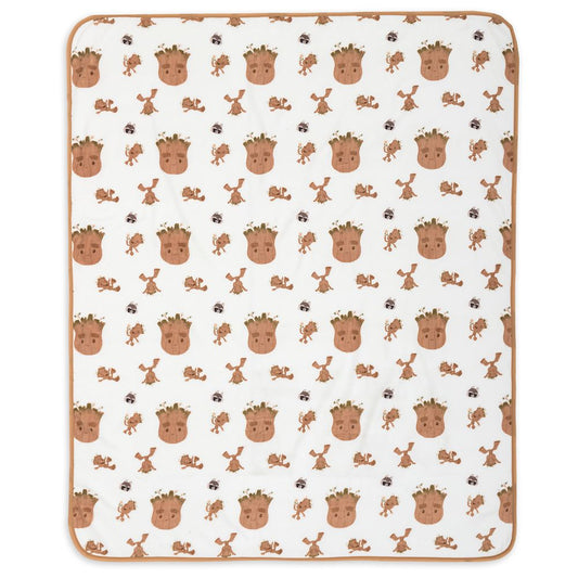 Disney Groot And Rocket Fleece Throw – Guardians Of The Galaxy