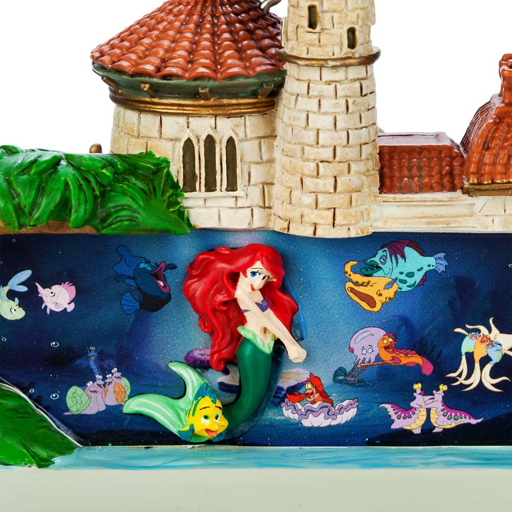  Under The Sea – Journey Of The Little Mermaid Attraction Sketchbook Ornament – Walt Disney World
