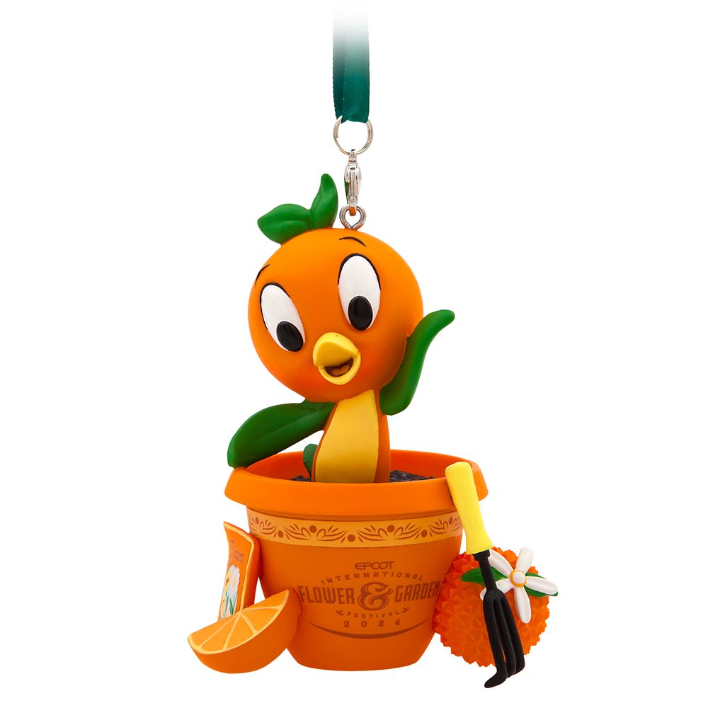 Disney Orange Bird Sketchbook Ornament – EPCOT International Flower & Garden Festival 2024