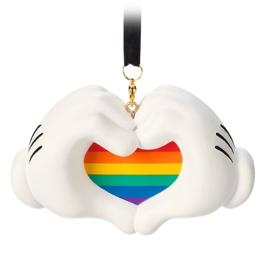  Mickey Mouse Gloves Sketchbook Ornament – Disney Pride Collection