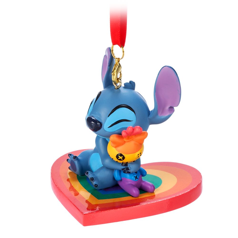  Stitch And Scrump Sketchbook Ornament – Disney Pride Collection