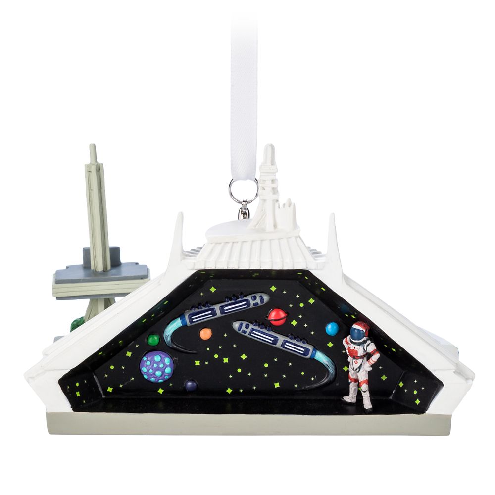  Space Mountain Attraction Sketchbook Ornament – Walt Disney World
