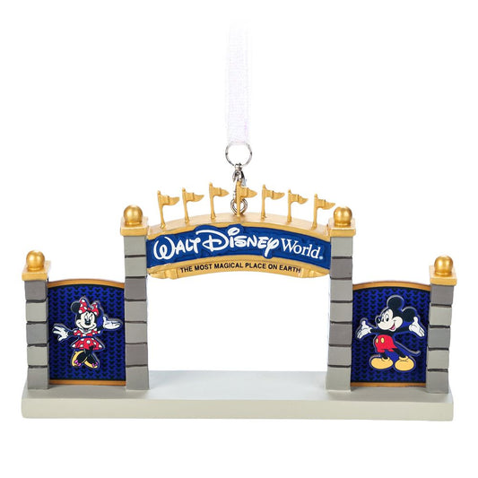  Walt Disney World Main Gate Sketchbook Ornament