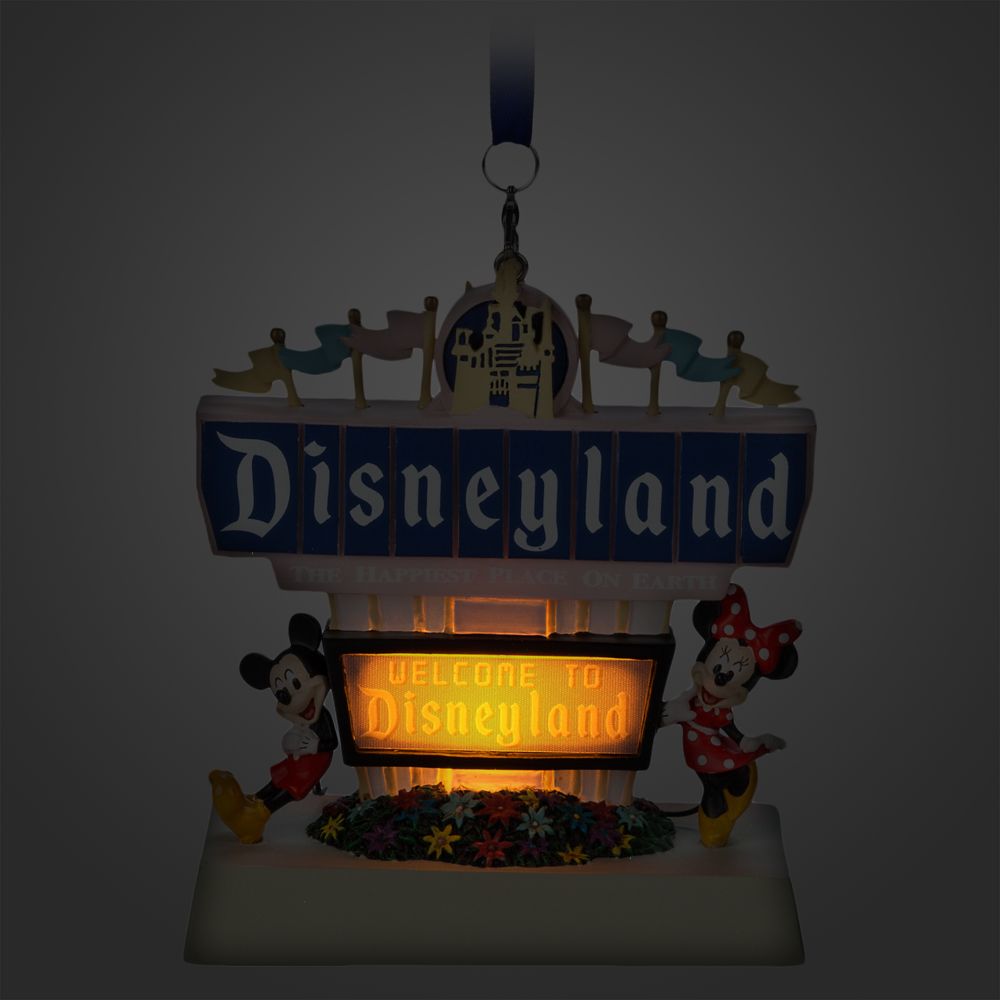  Disneyland Marquee Sketchbook Ornament