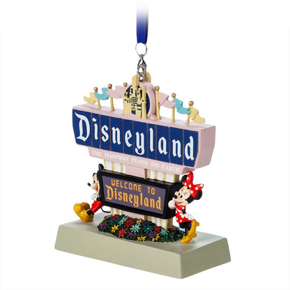 Disneyland Marquee Sketchbook Ornament