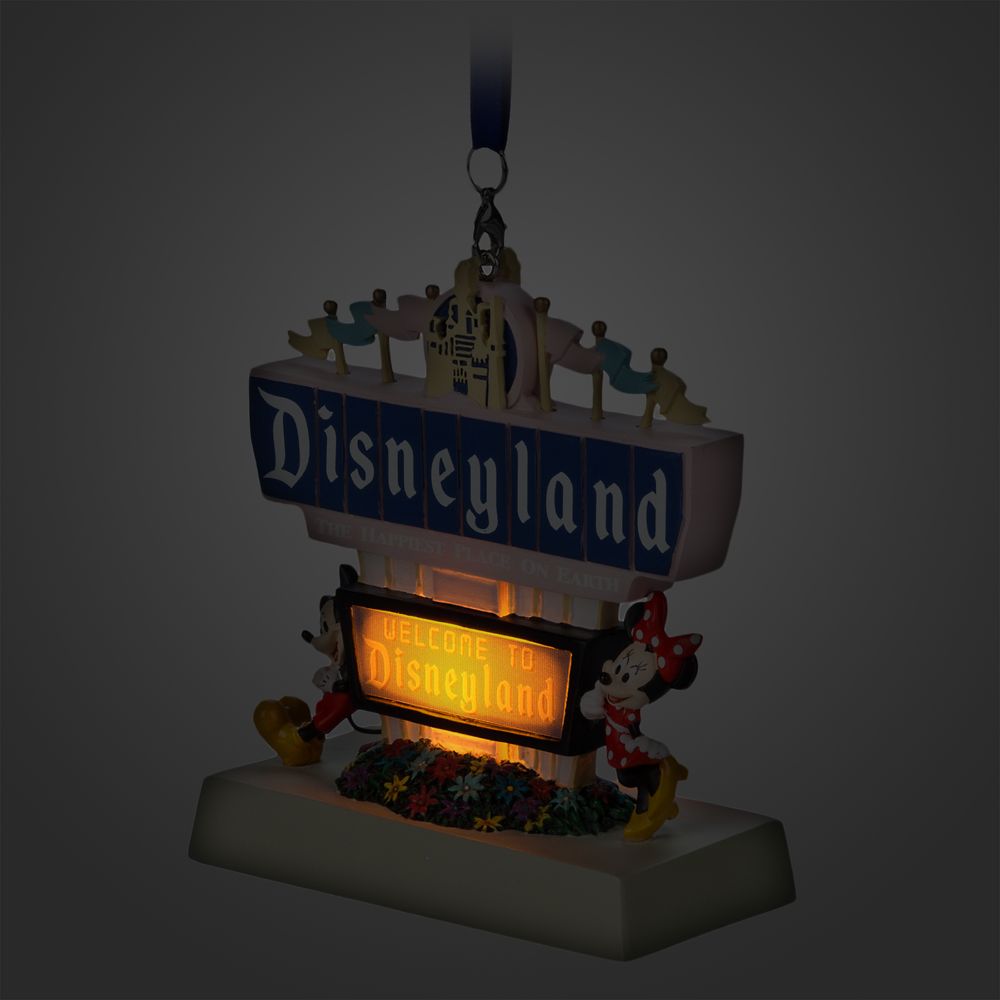  Disneyland Marquee Sketchbook Ornament