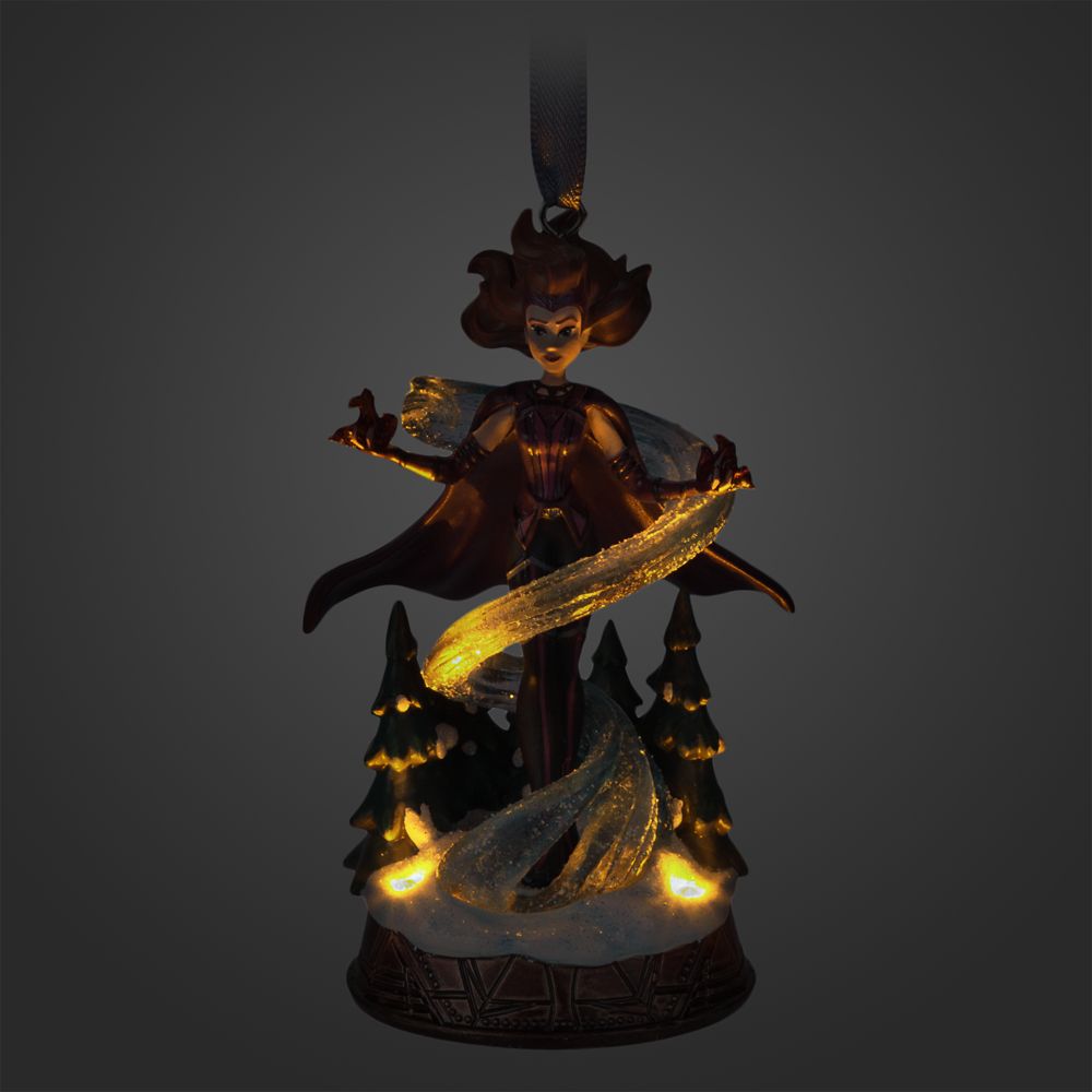 Disney Scarlet Witch Light-Up Living Magic Sketchbook Ornament