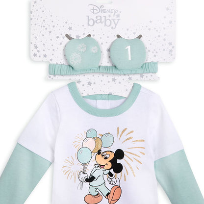 Disney Mickey Mouse First Birthday Layette Set