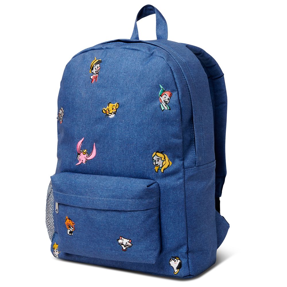  Disney Classic Characters Denim Backpack