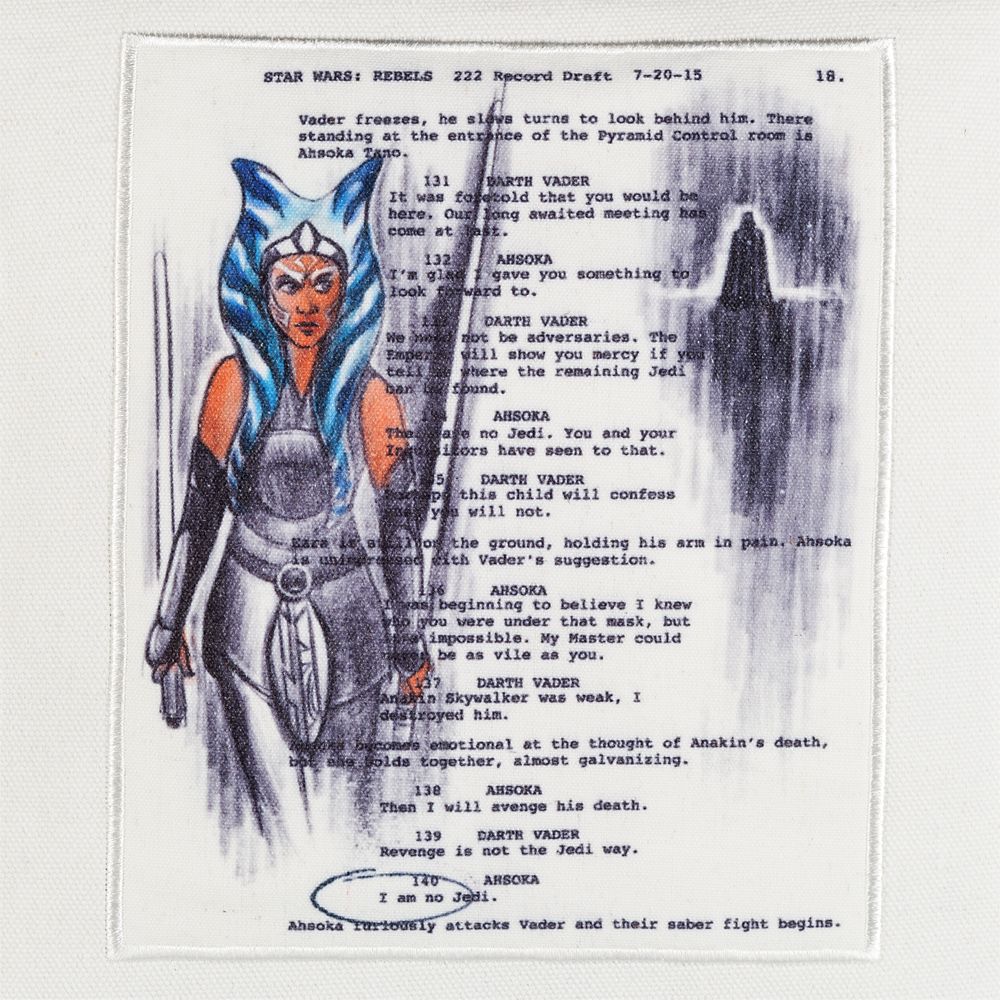 Disney Ahsoka Tano Canvas Tote By Ashley Eckstein – Star Wars: Rebels